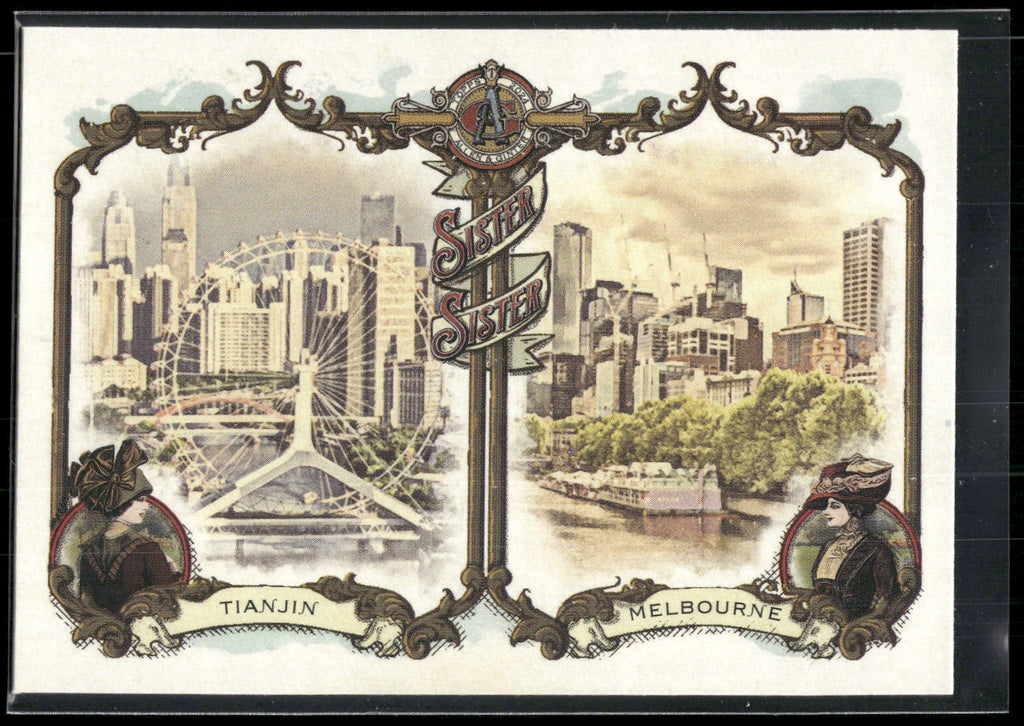 2024 Topps Allen & Ginter #SS-6 Tianjin / Melbourne Sister Sister
