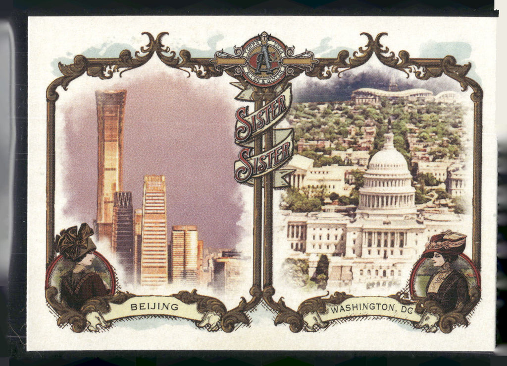 2024 Topps Allen & Ginter #SS-2 Beijing / Washington Sister Sister