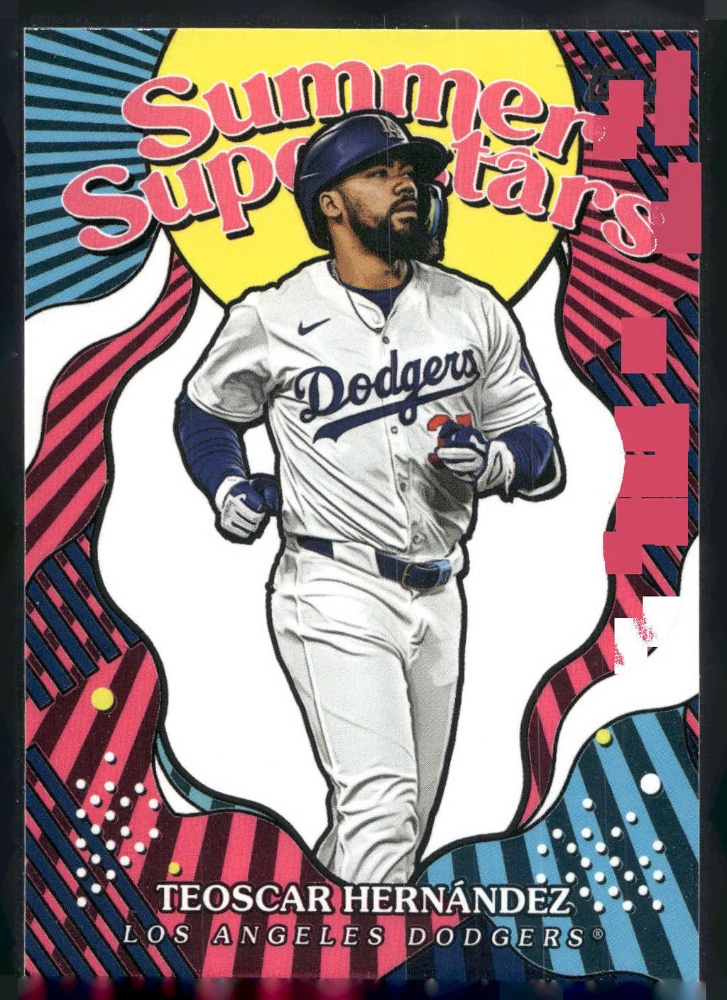 2025 Topps #SS-22 Teoscar Hernández Summer Superstars