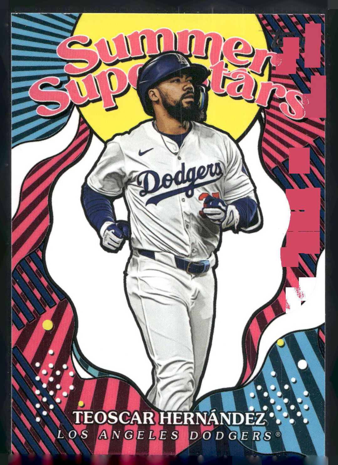 2025 Topps #SS-22 Teoscar Hernández Summer Superstars