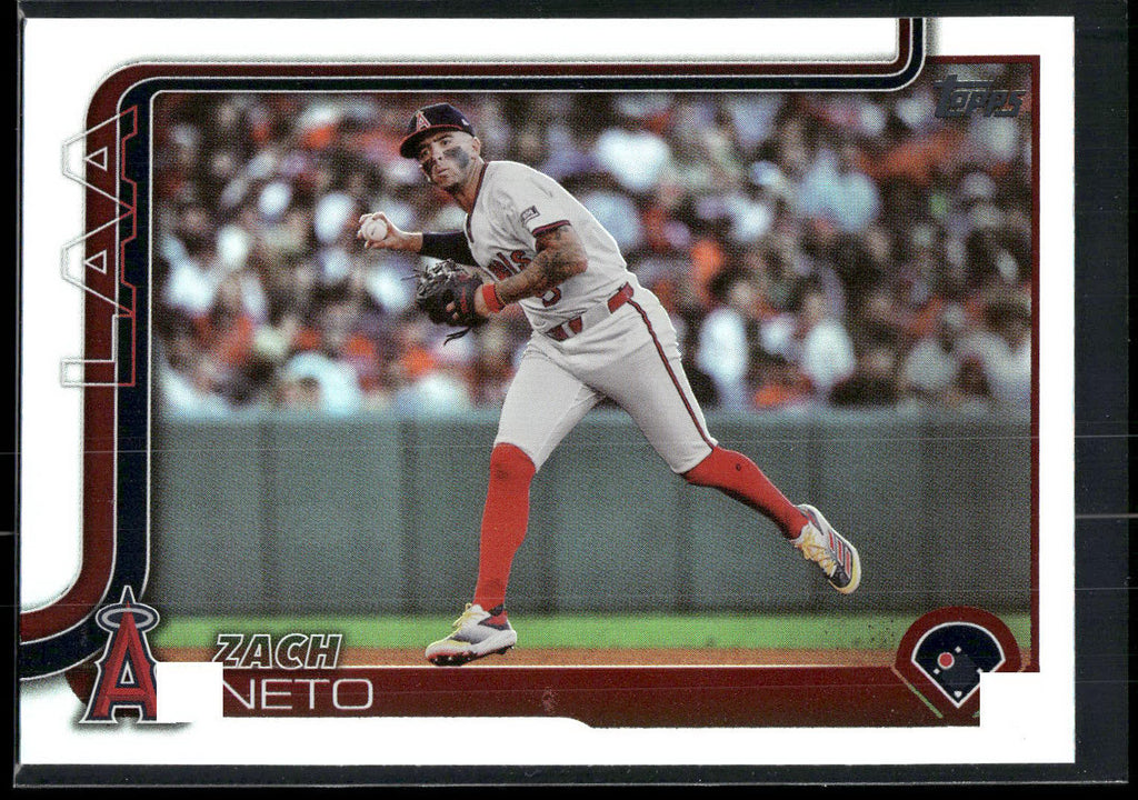 2025 Topps #282 Zach Neto Rainbow Foil