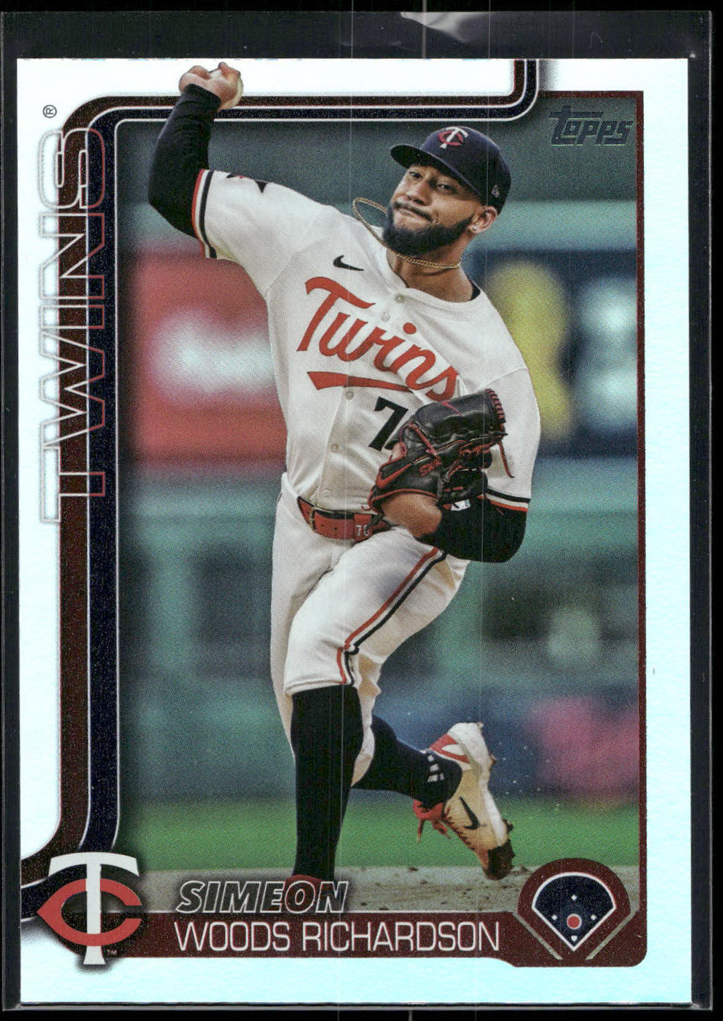 2025 Topps #368 Simeon Woods Richardson Rainbow Foil