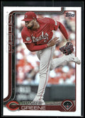 2025 Topps #216 Hunter Greene Rainbow Foil