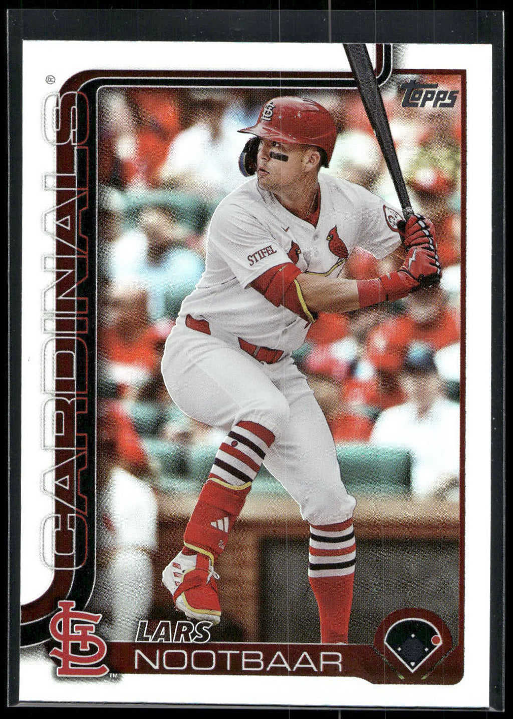 2025 Topps #203 Lars Nootbaar Rainbow Foil