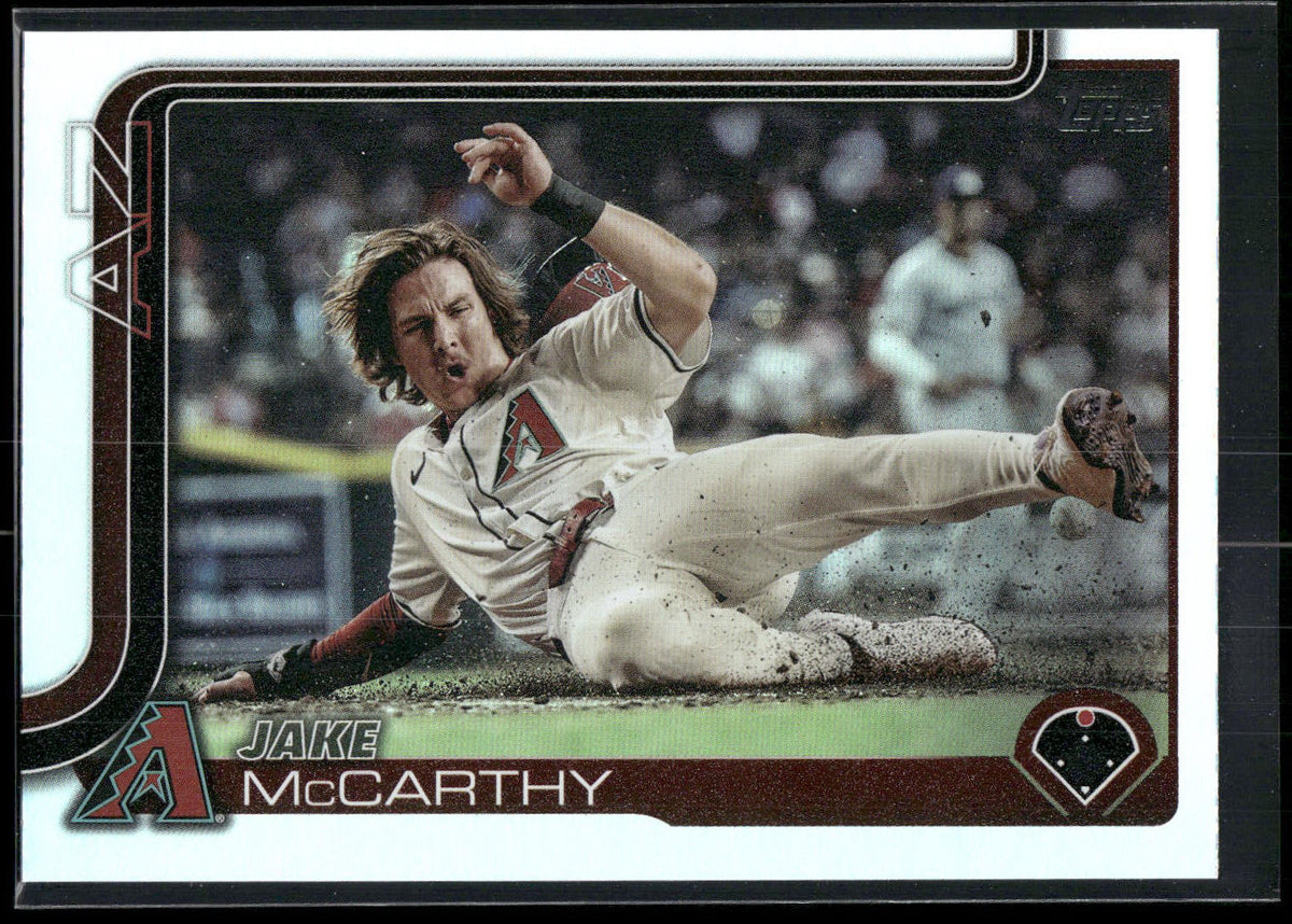 2025 Topps #243 Jake McCarthy Rainbow Foil