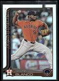 2025 Topps #341 Ronel Blanco Rainbow Foil