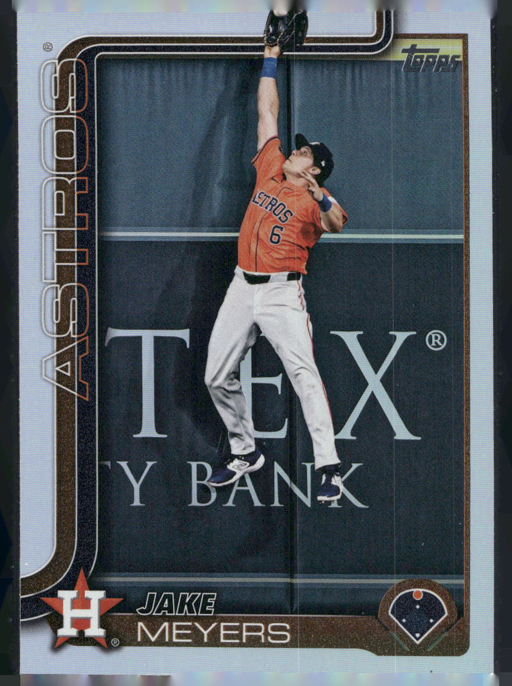 2025 Topps #621 Jake Meyers Rainbow Foil