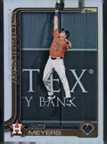 2025 Topps #621 Jake Meyers Rainbow Foil