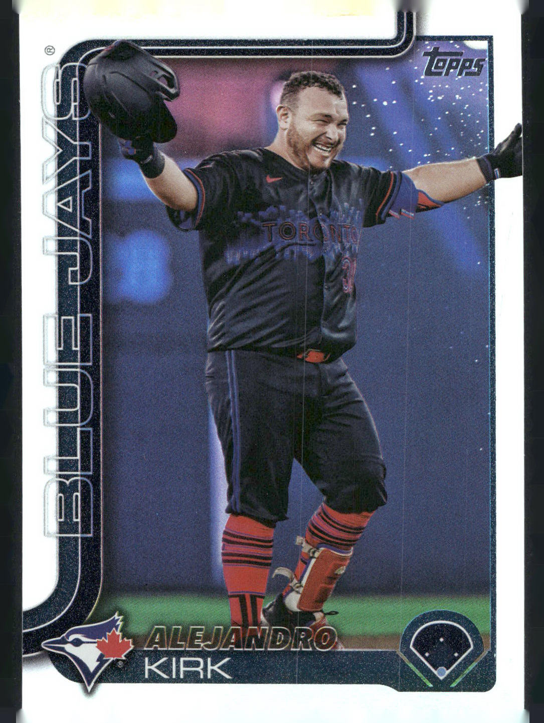 2025 Topps #689 Alejandro Kirk Rainbow Foil