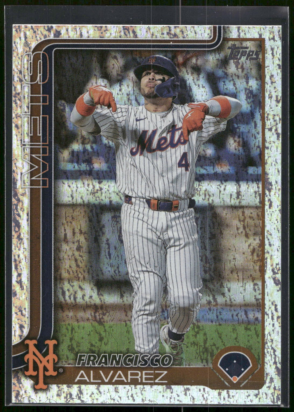 2025 Topps #171 Francisco Alvarez Sandglitter