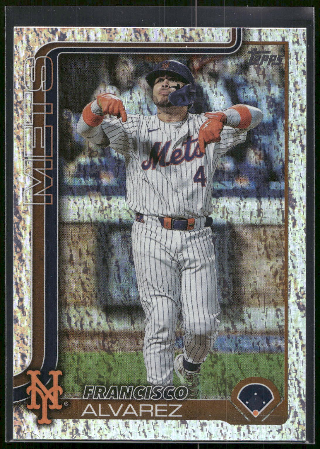 2025 Topps #171 Francisco Alvarez Sandglitter