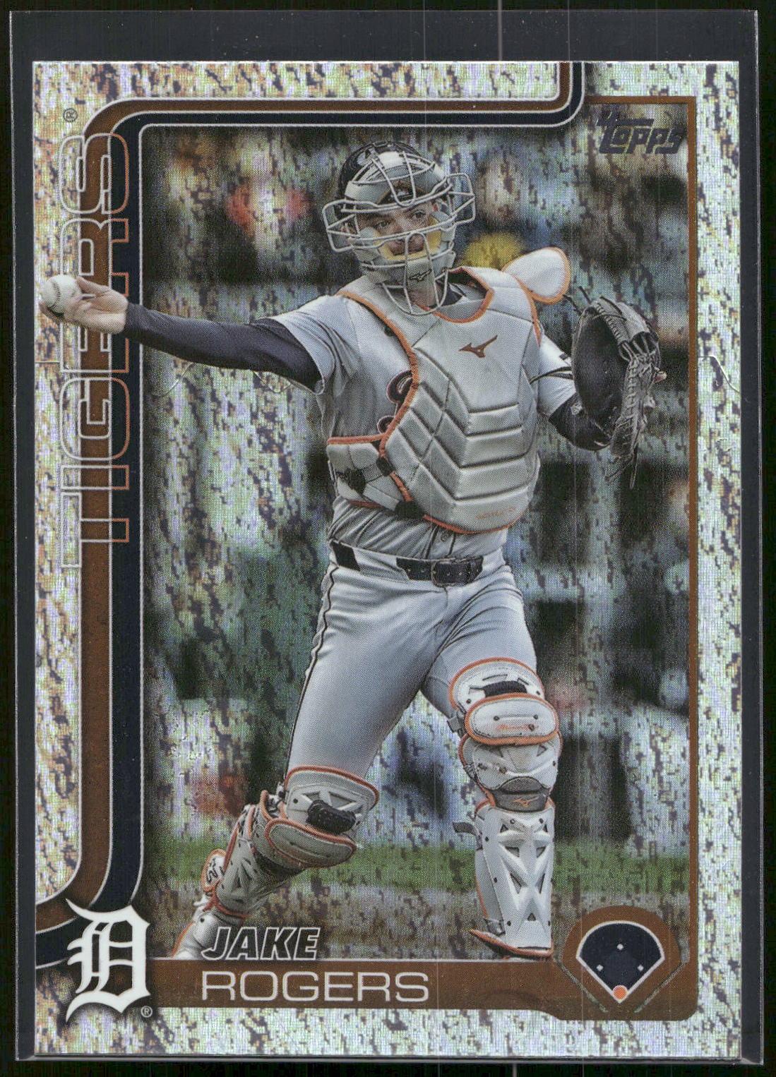2025 Topps #55 Jake Rogers Sandglitter
