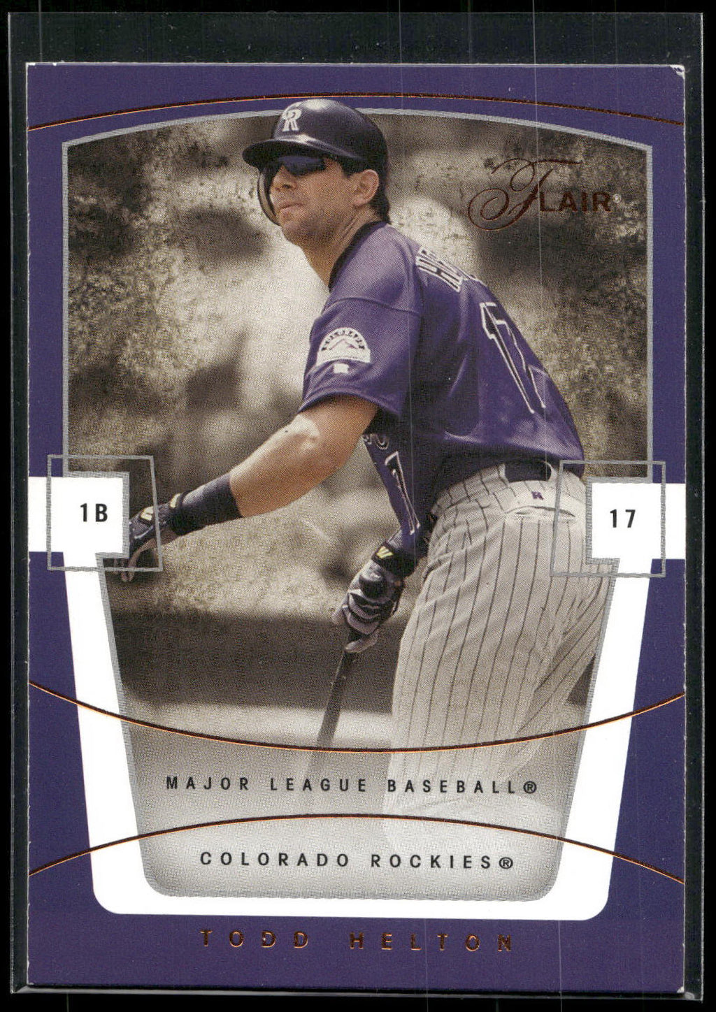 2004 Flair #2 Todd Helton