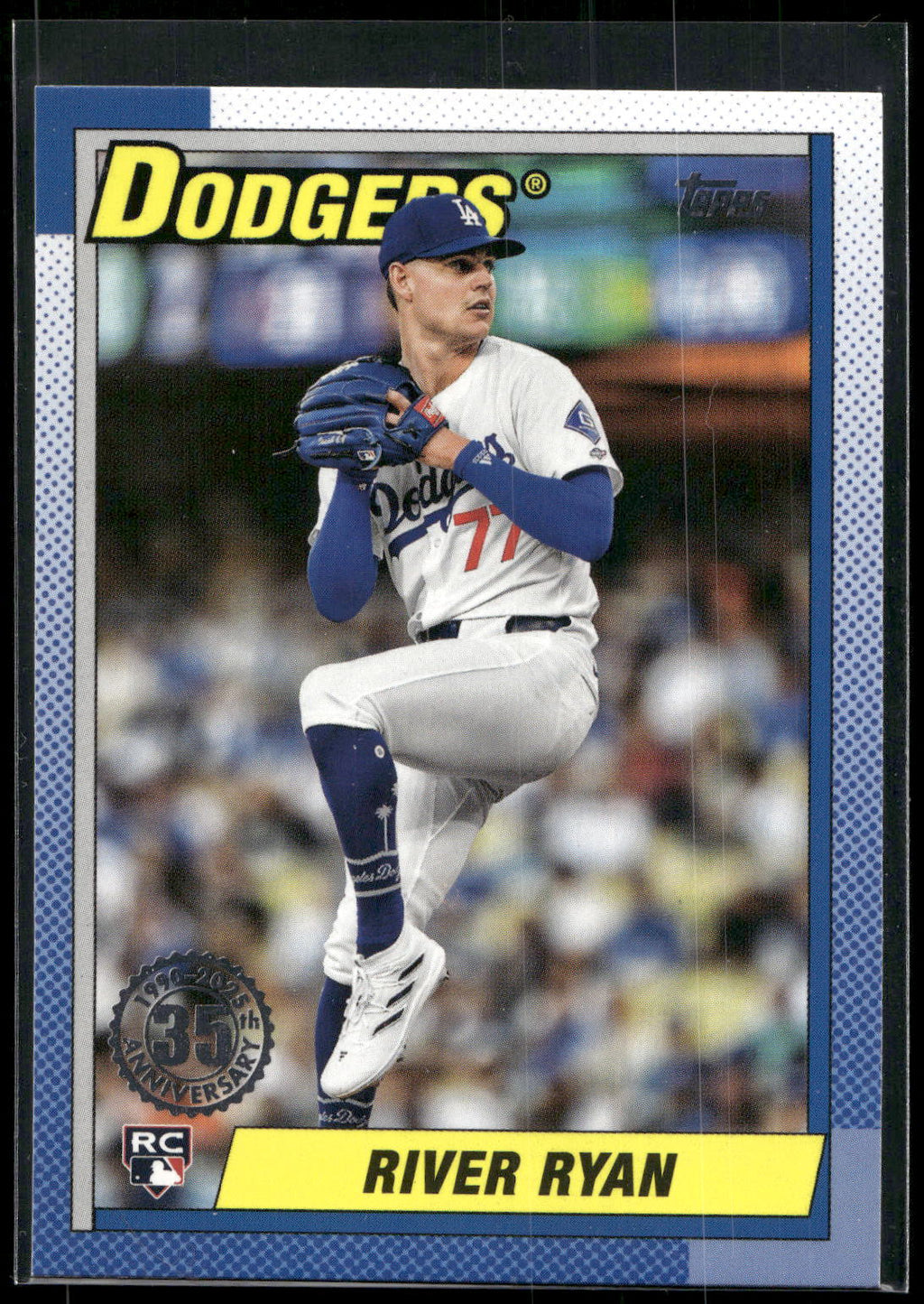 2025 Topps #T90-49 River Ryan 1990 Topps Baseball 35th Anniversary (Series One)
