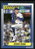2025 Topps #T90-49 River Ryan 1990 Topps Baseball 35th Anniversary (Series One)