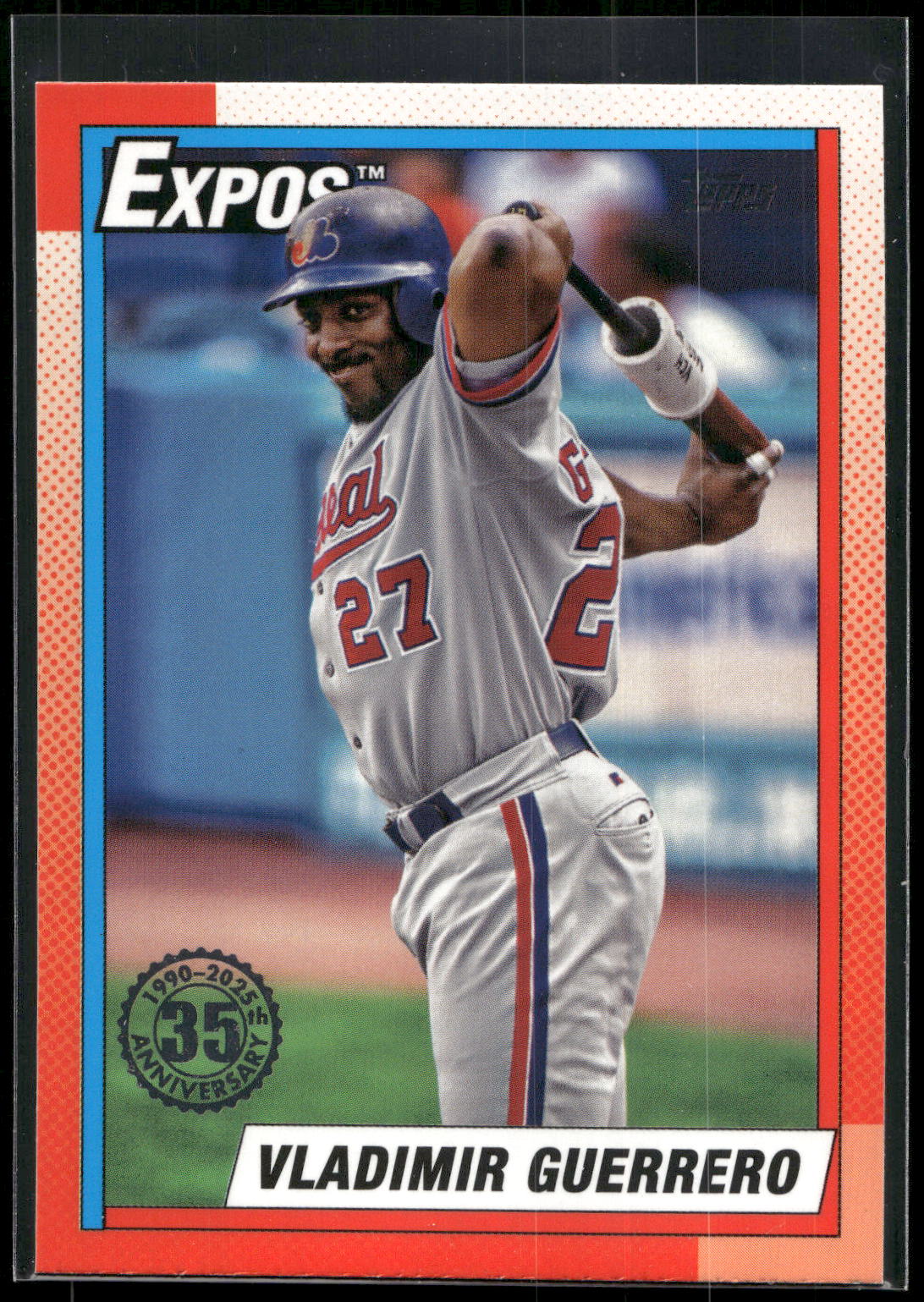 2025 Topps #T90-48 Vladimir Guerrero 1990 Topps Baseball 35th
