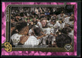 2025 Topps #39 San Diego Padres Pink Diamante Foil