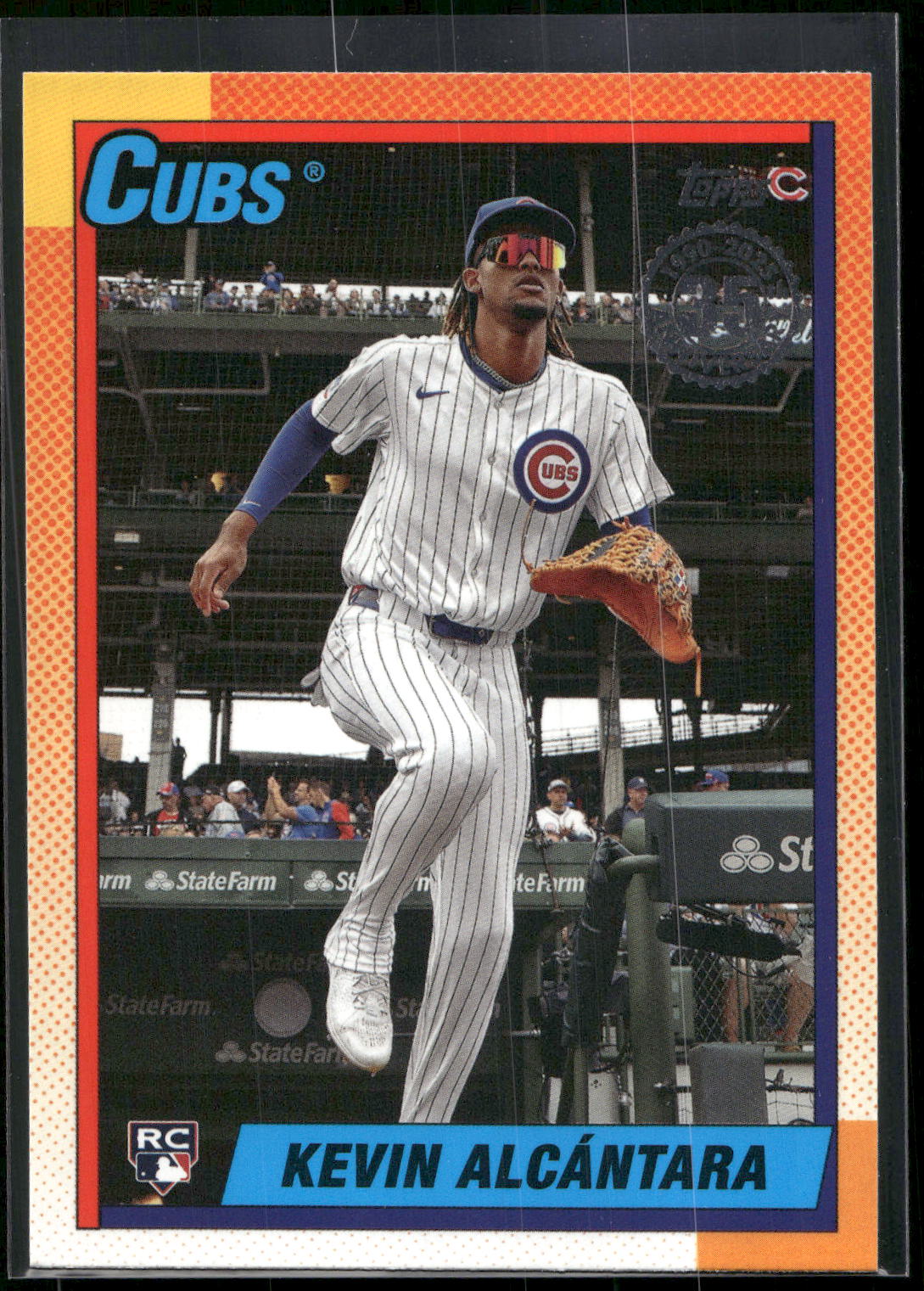 2025 Topps #90B2-42 Kevin Alcántara 1990 Topps Baseball 35th
