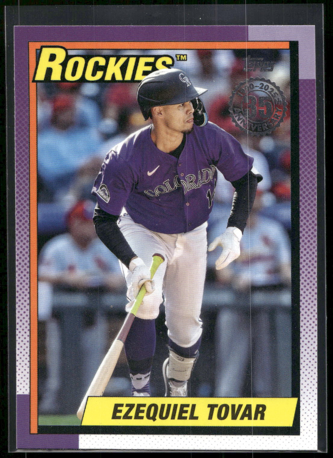 2025 Topps #90B2-48 Ezequiel Tovar 1990 Topps Baseball 35th