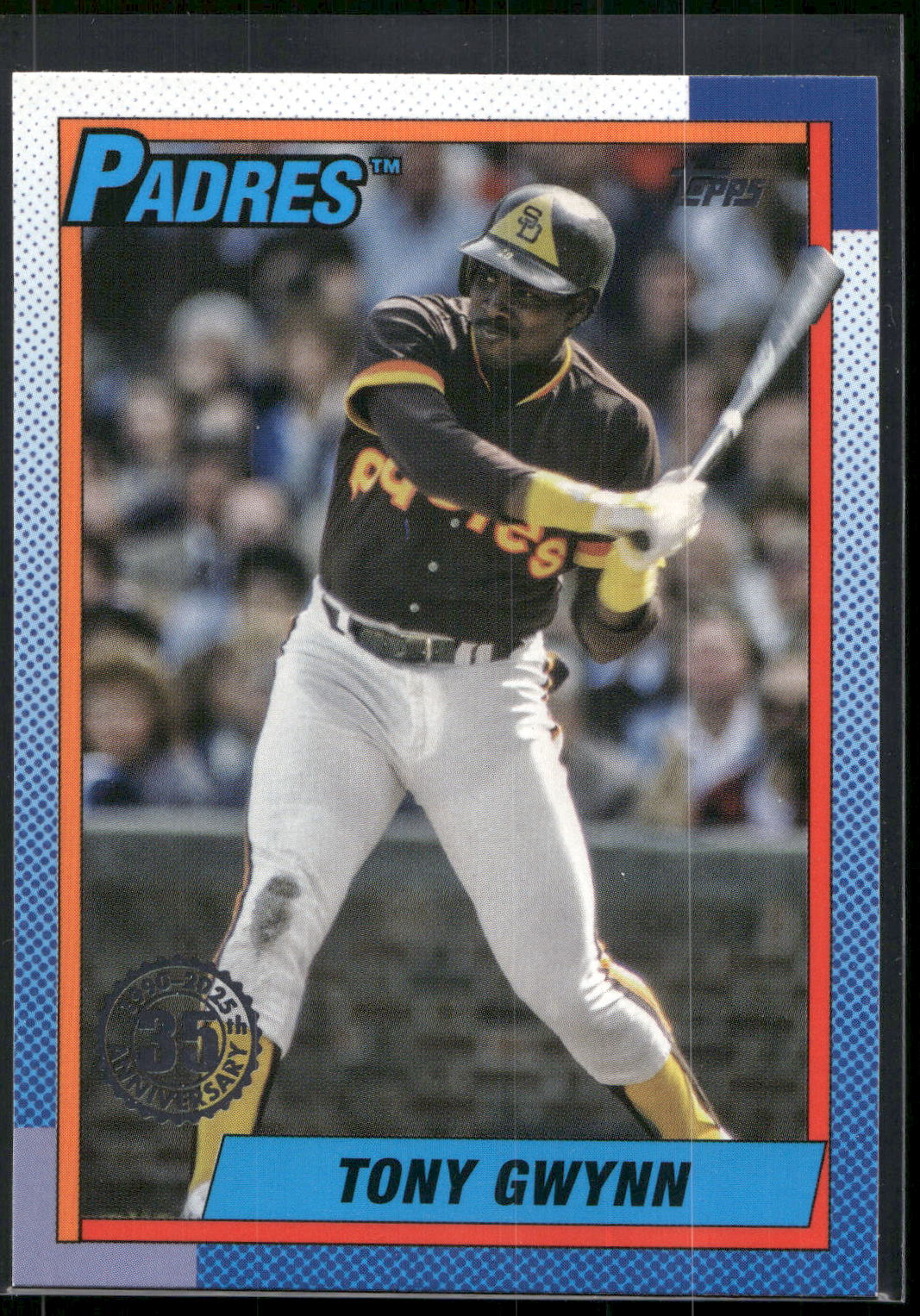 2025 Topps #T90-40 Tony Gwynn 1990 Topps Baseball 35th Anniversary (Series One)