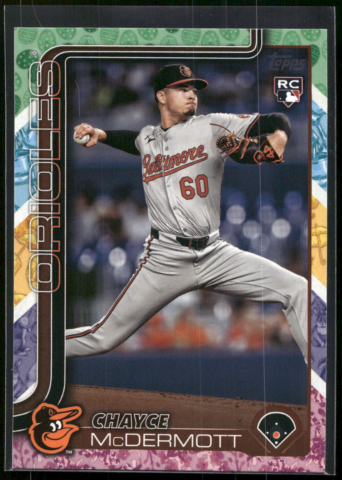 2025 Topps #32 Chayce McDermott Holiday Tin Variation