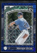 2024 Donruss #171 Brayden Taylor Optic Blue Velocity Prizms