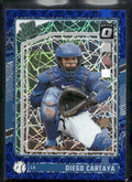 2024 Donruss #172 Diego Cartaya Optic Blue Velocity Prizms
