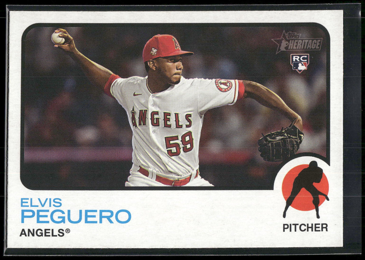2022 Topps Heritage #554 Elvis Peguero
