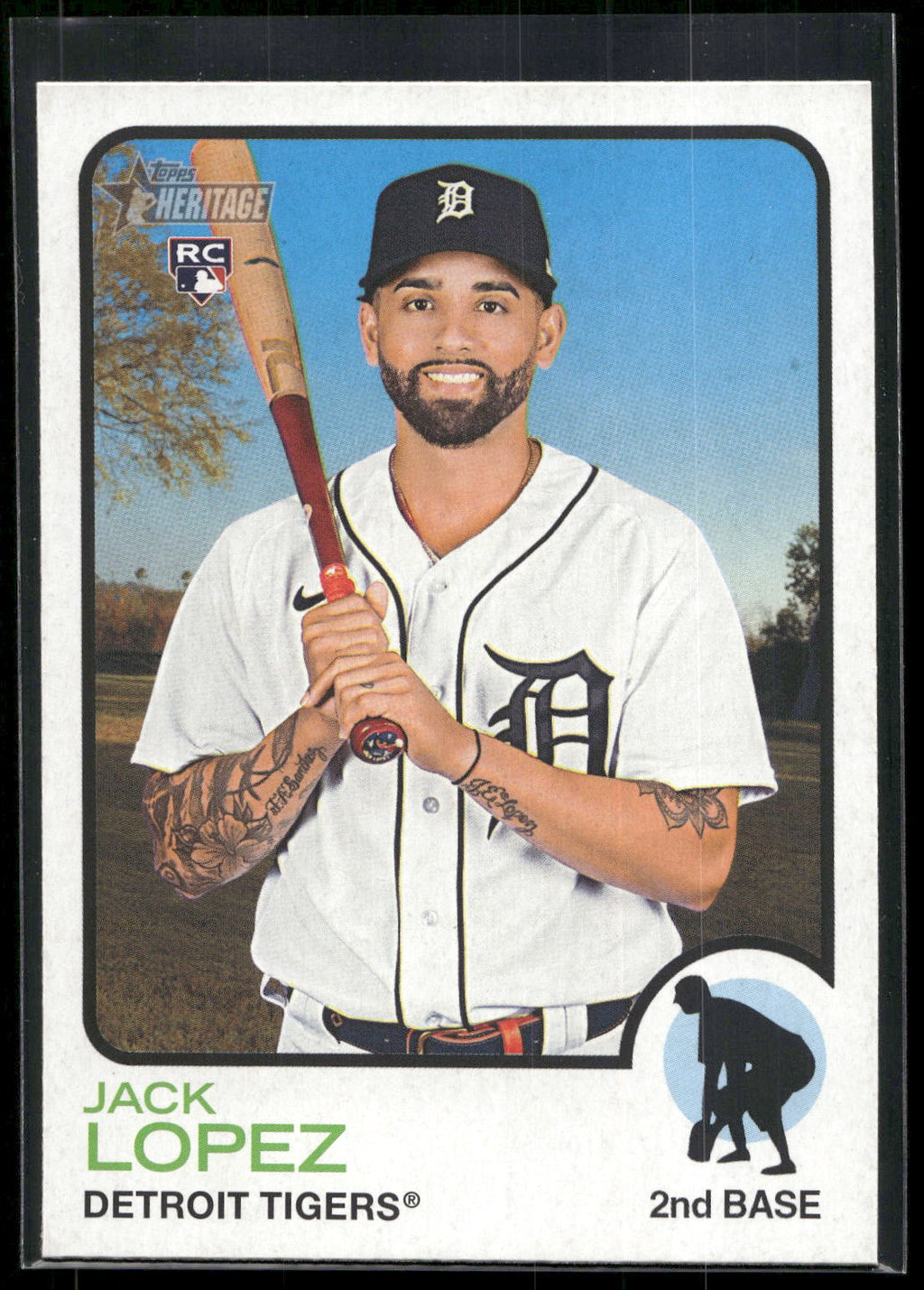 2022 Topps Heritage #606 Jack Lopez