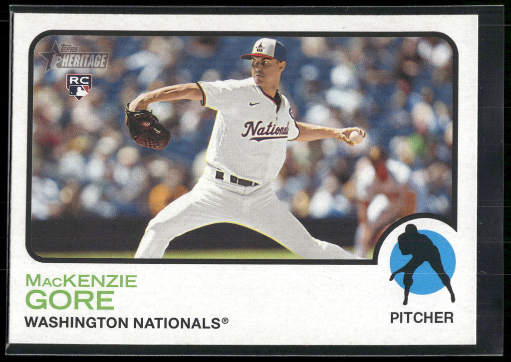 2022 Topps Heritage #565 MacKenzie Gore