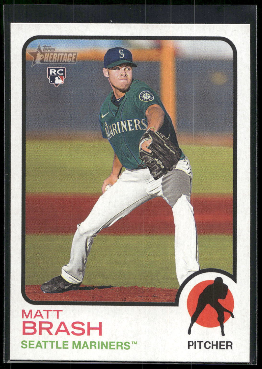 2022 Topps Heritage #547 Matt Brash