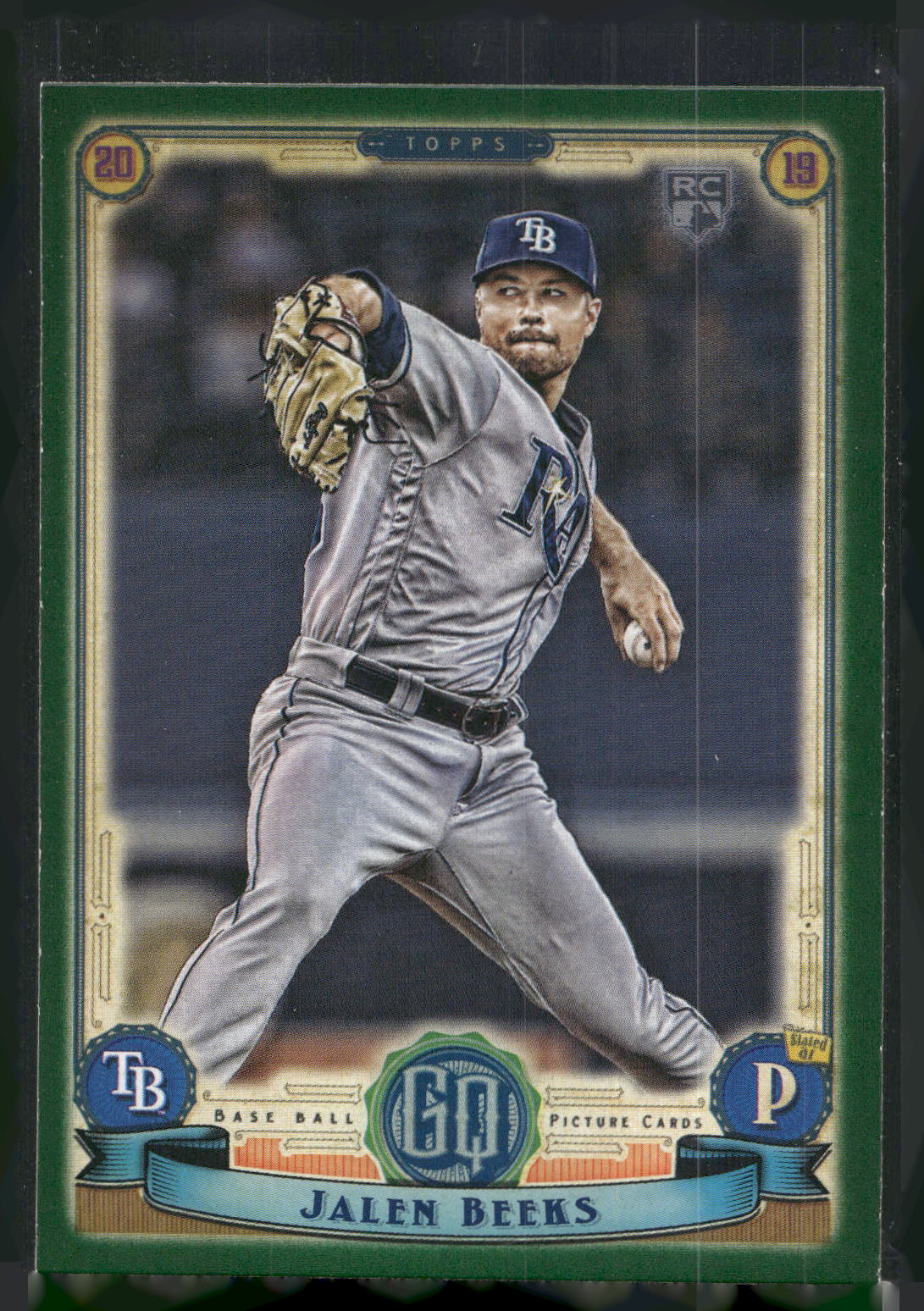 2019 Topps Gypsy Queen #47 Jalen Beeks Green
