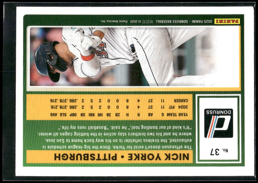 2025 Donruss #37 Nick Yorke Optic