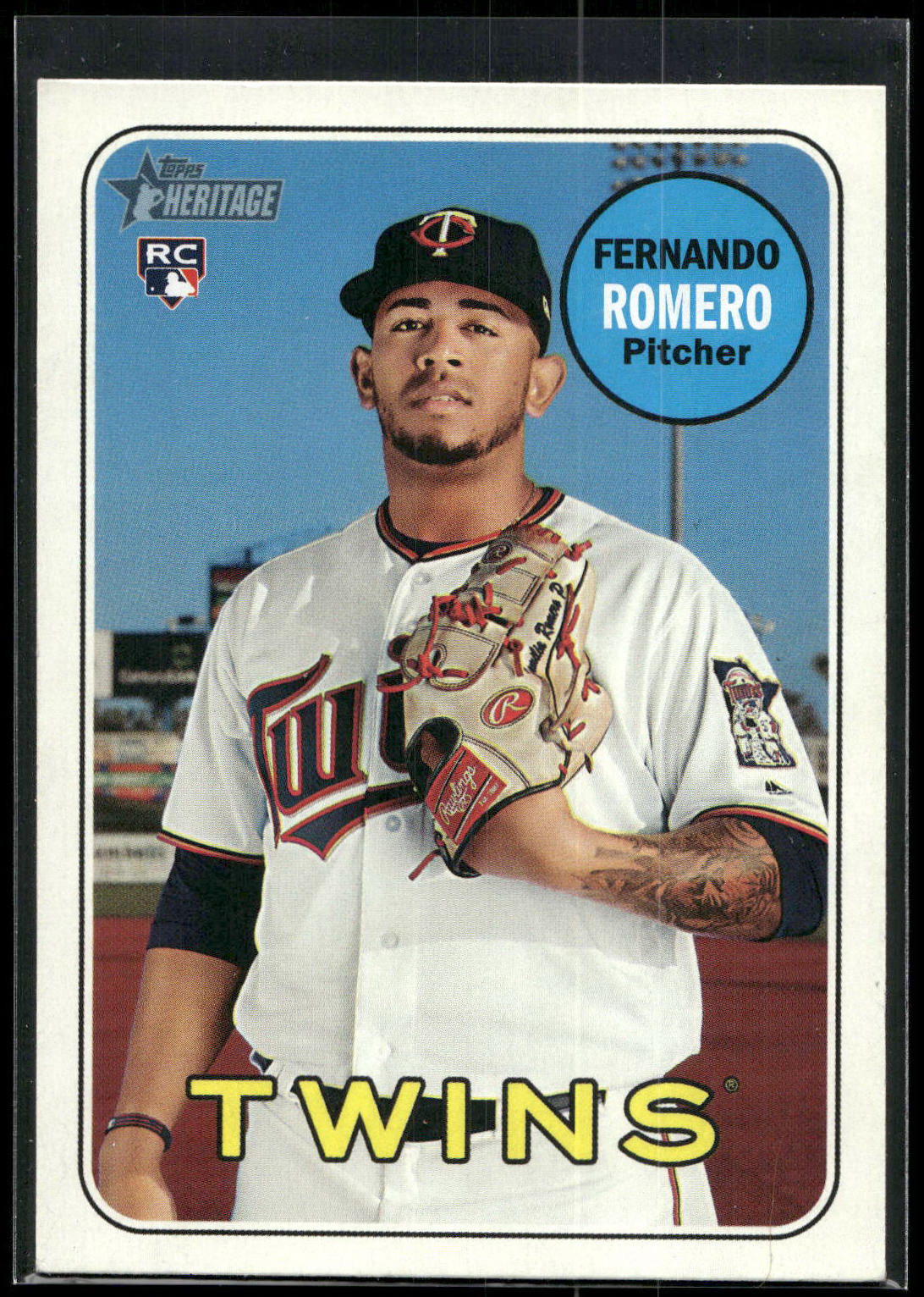 2018 Topps Heritage #688 Fernando Romero