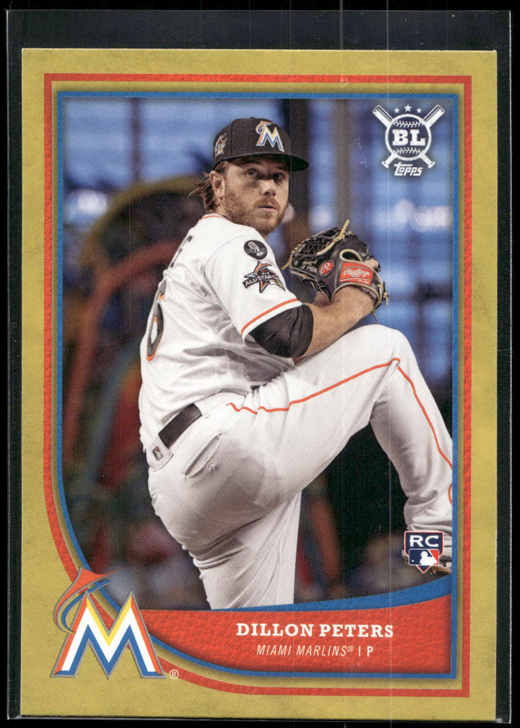 2018 Topps Big League #214 Dillon Peters Gold