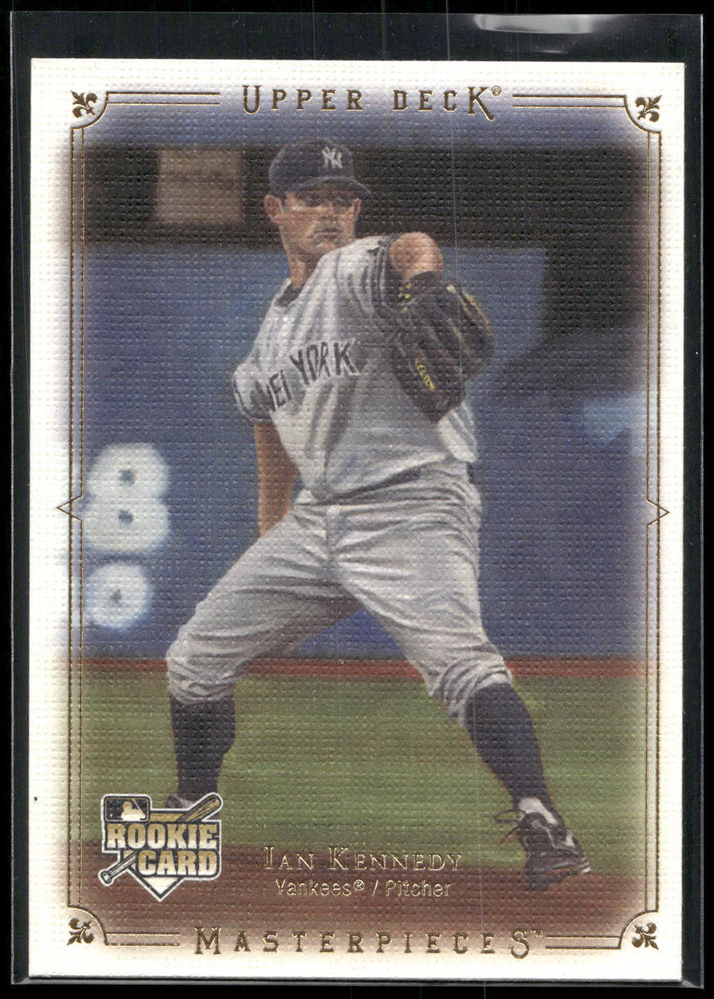2008 Upper Deck Masterpieces #58 Ian Kennedy