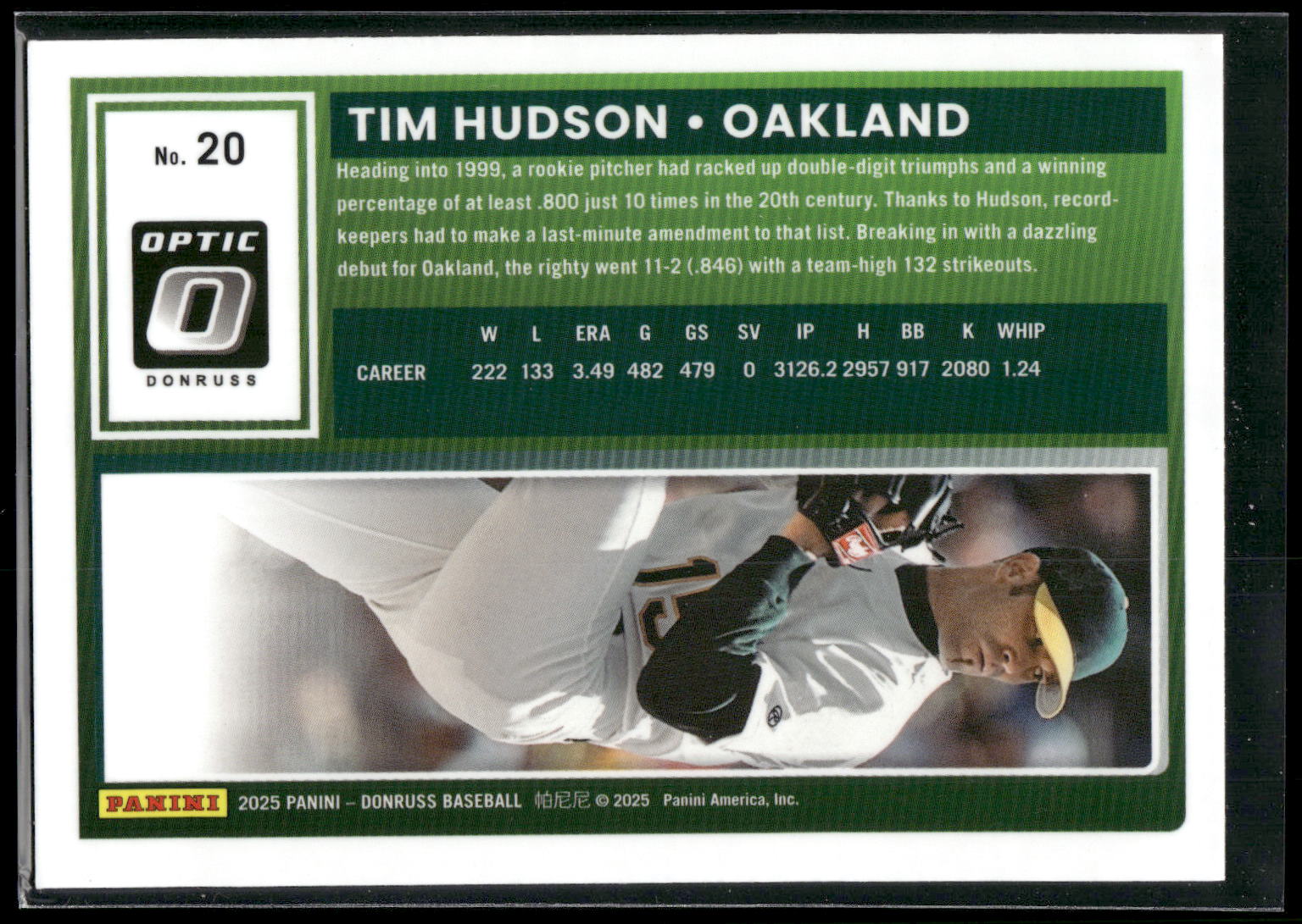 2025 Donruss #20 Tim Hudson