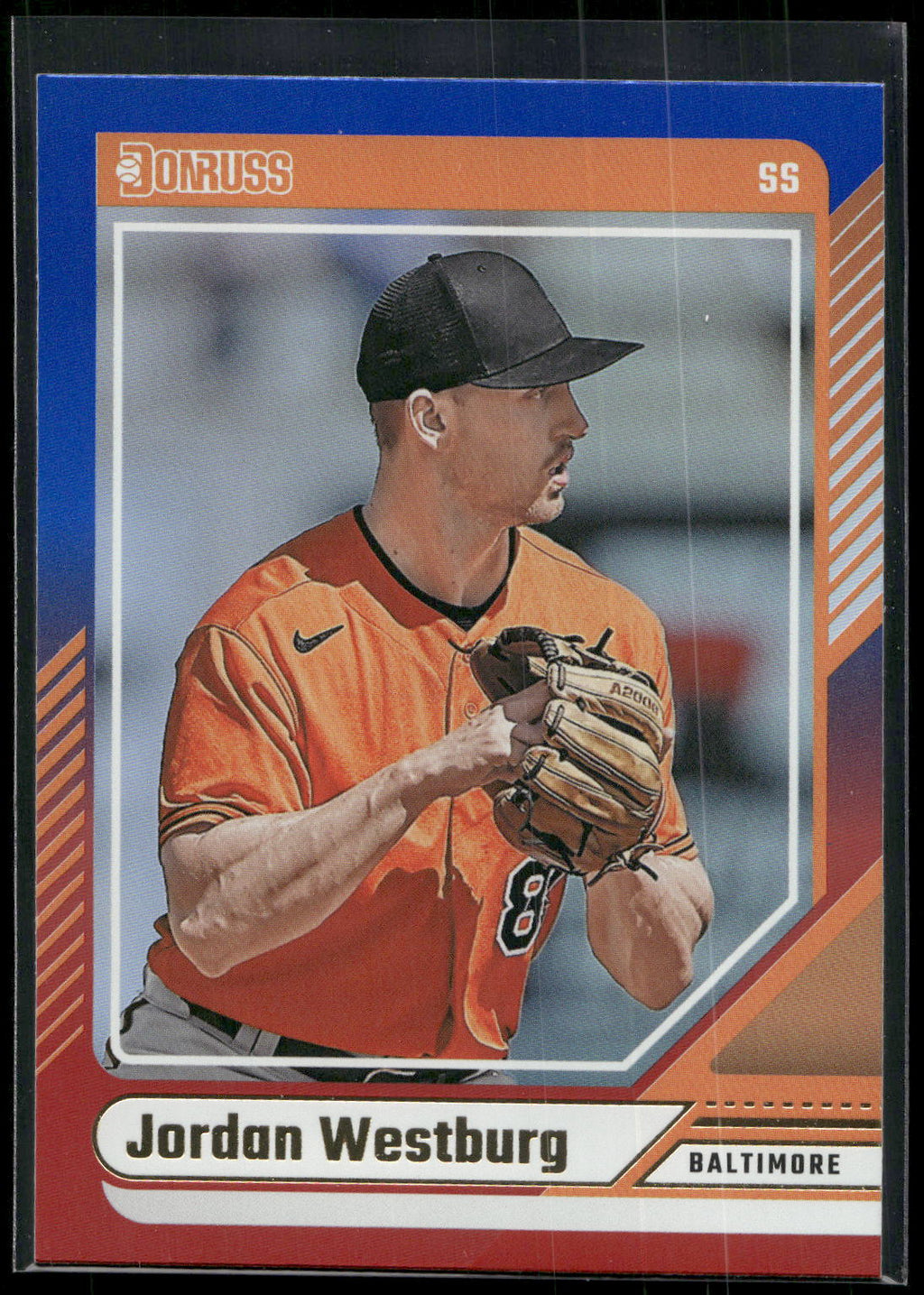 2024 Donruss #57 Jordan Westburg Red and Blue