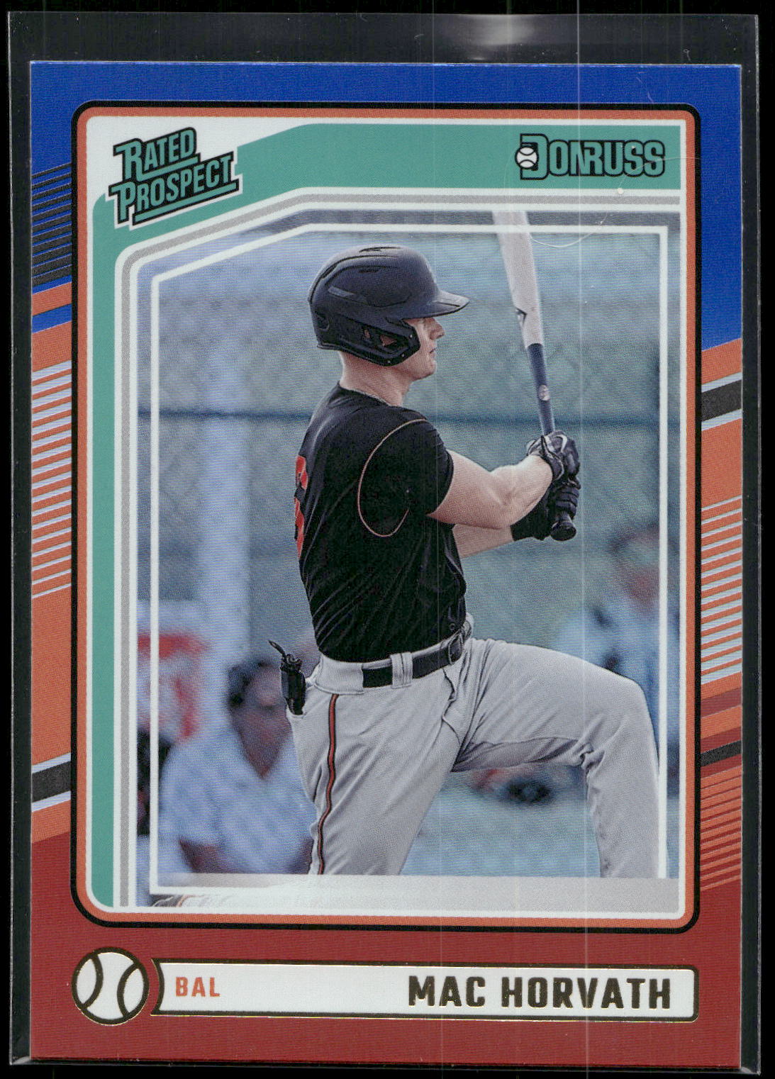 2024 Donruss #119 Mac Horvath Red and Blue