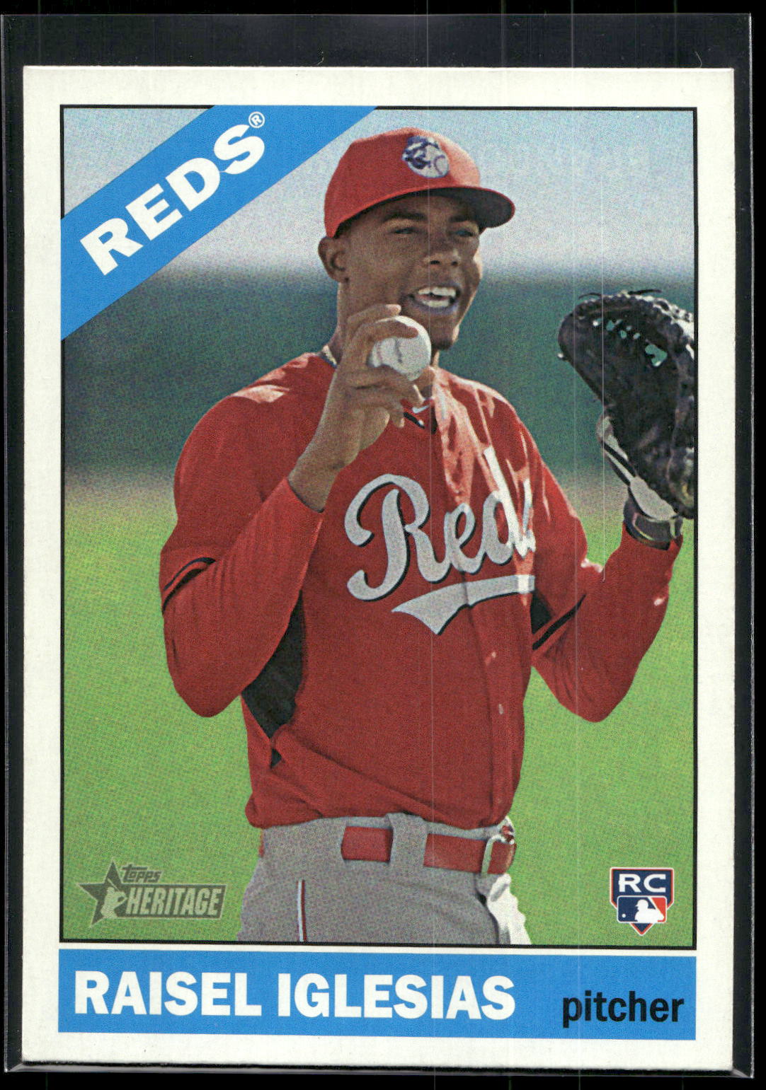 2015 Topps Heritage #713a Raisel Iglesias