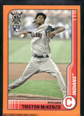 2021 Topps Big League #155 Triston McKenzie Orange