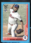 2021 Topps Big League #216 Adonis Medina Electric Blue