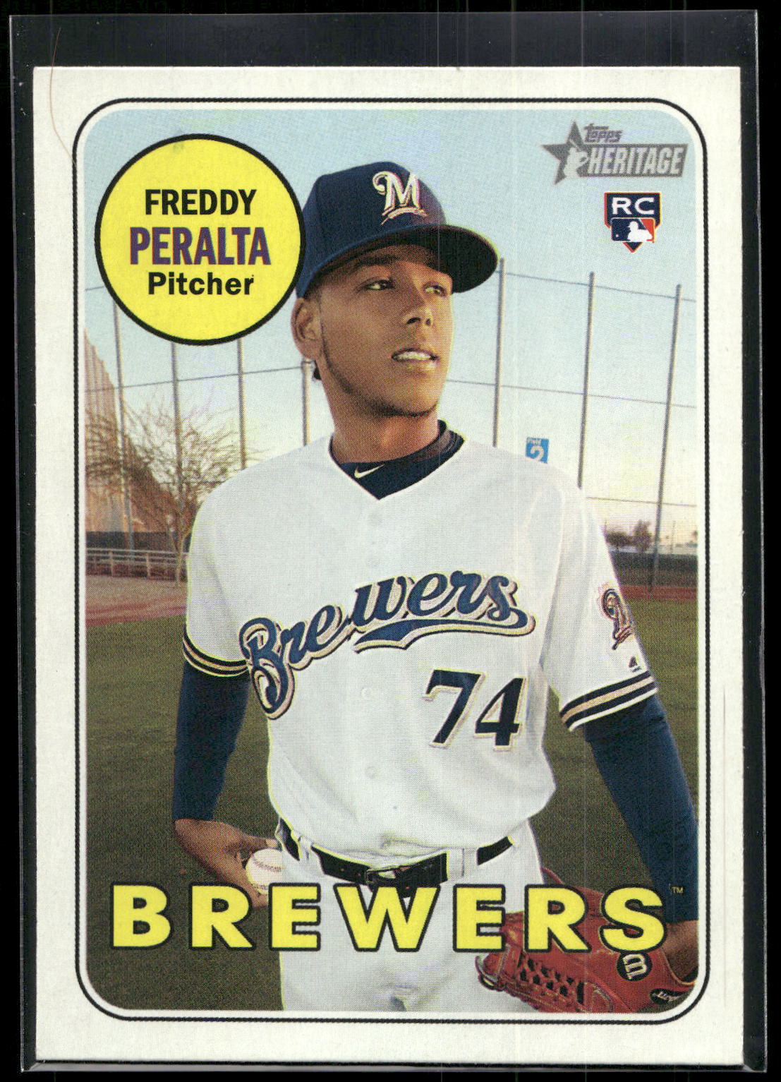 2018 Topps Heritage #541 Freddy Peralta