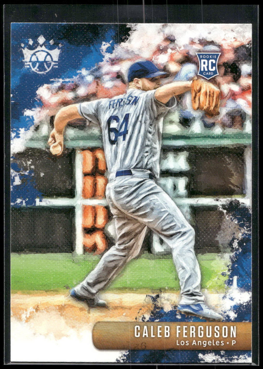 2019 Panini Diamond Kings #131 Caleb Ferguson