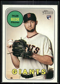2018 Topps Heritage #524 Tyler Beede