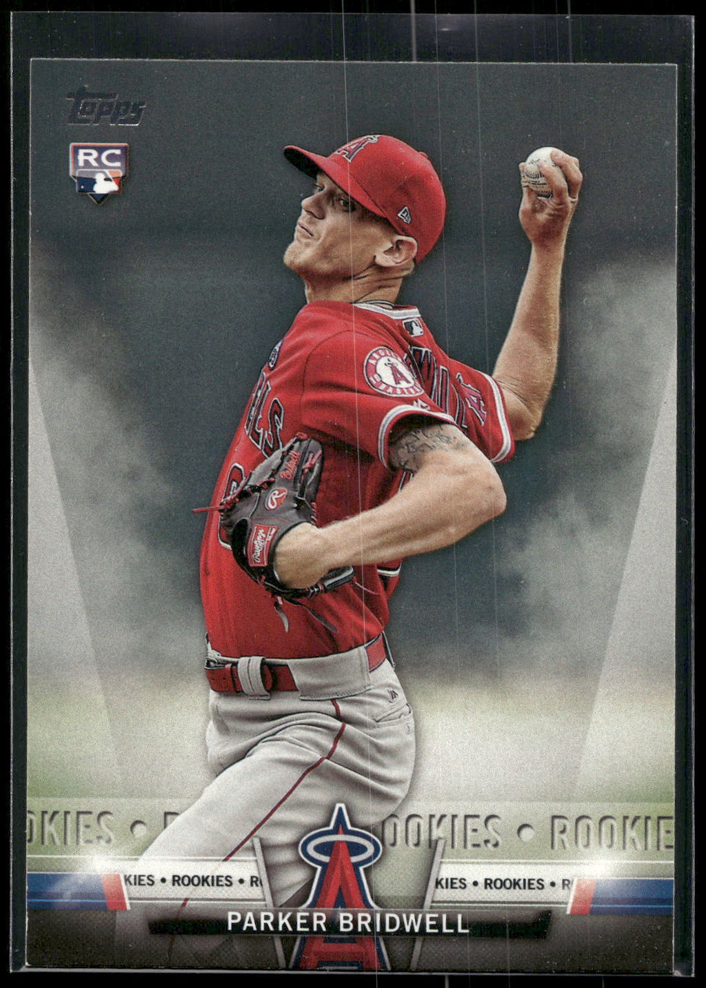 2018 Topps #TS-95 Parker Bridwell Topps Salute (Series One)