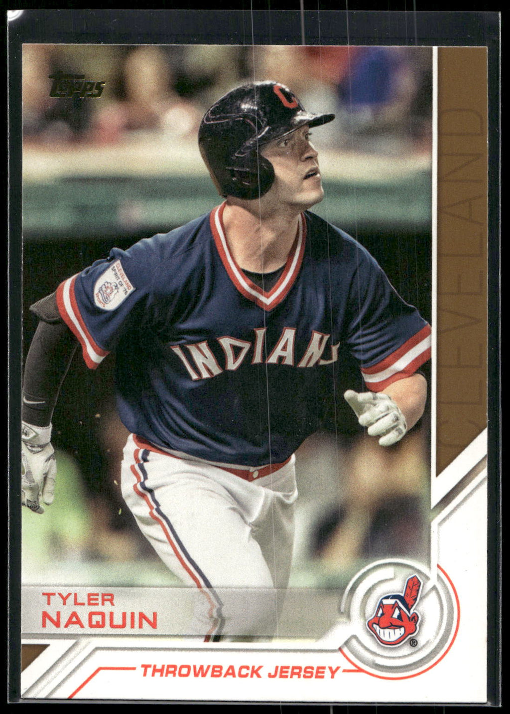 2017 Topps #S-104 Tyler Naquin Salute
