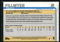 2019 Topps #326 Heath Fillmyer