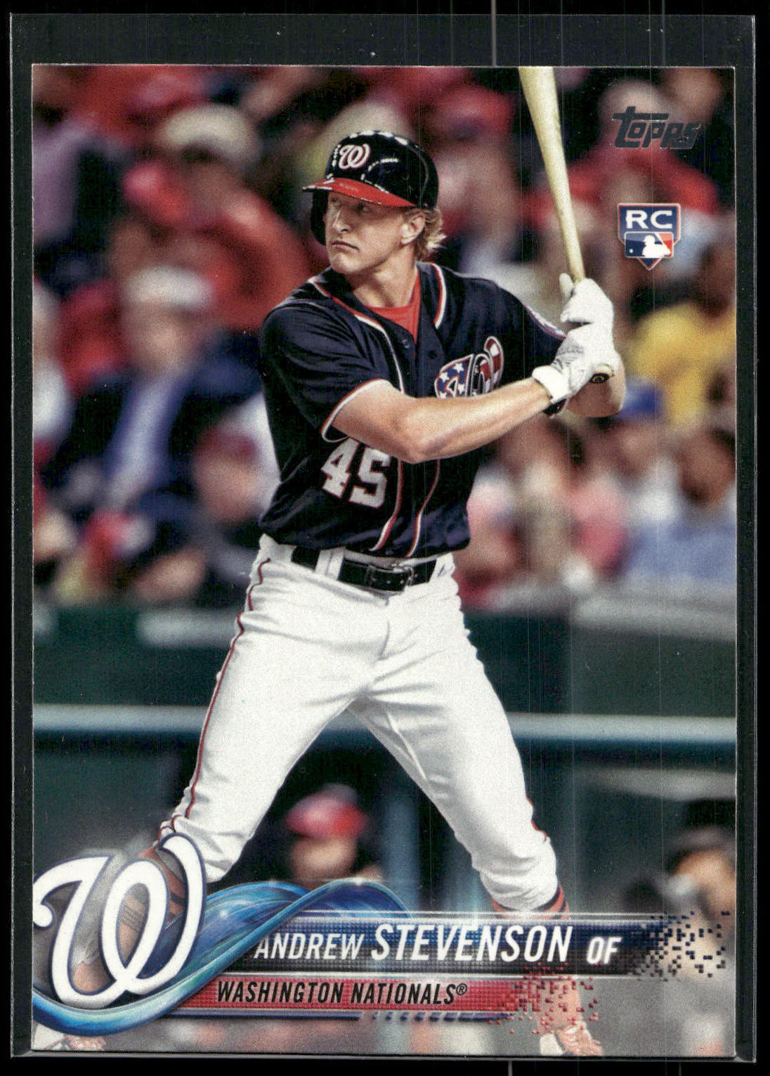 2018 Topps #261 Andrew Stevenson