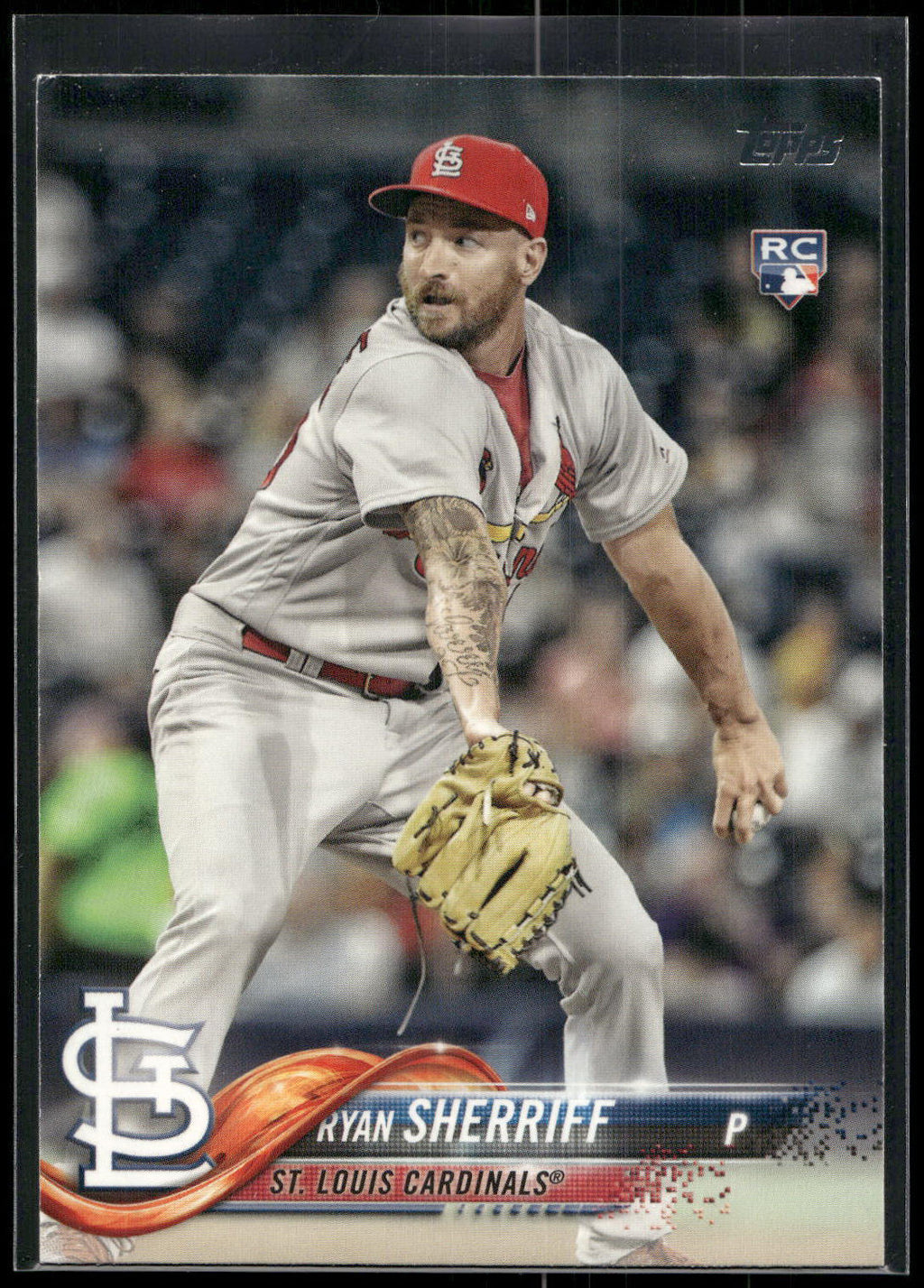 2018 Topps #698 Ryan Sherriff
